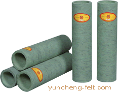 工業毛氈，耐高溫毛氈---480℃高綠滾筒