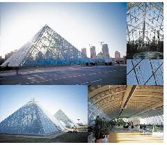 玻璃幕墻明框隱框點(diǎn)式